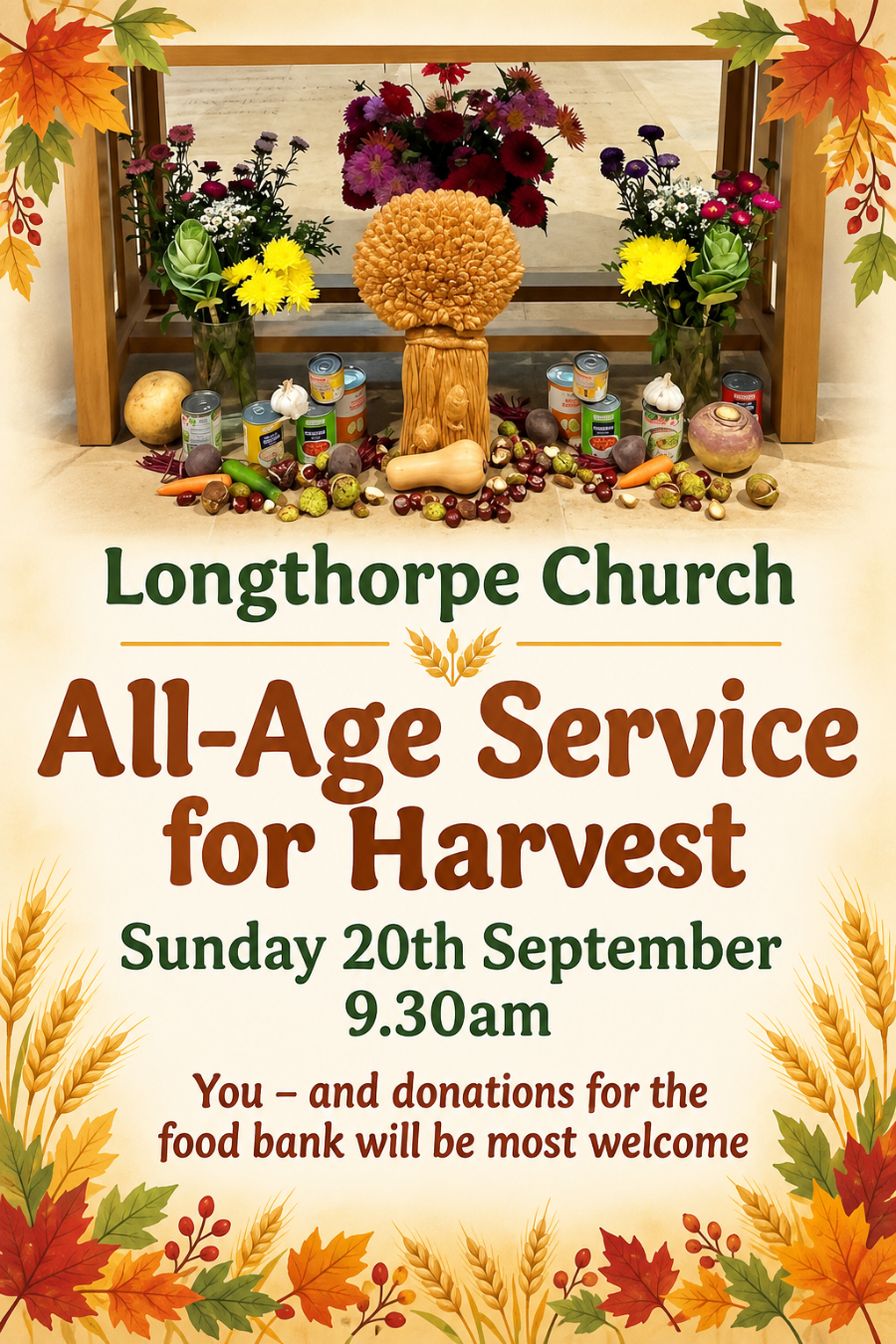 Harvest Festival Flyer