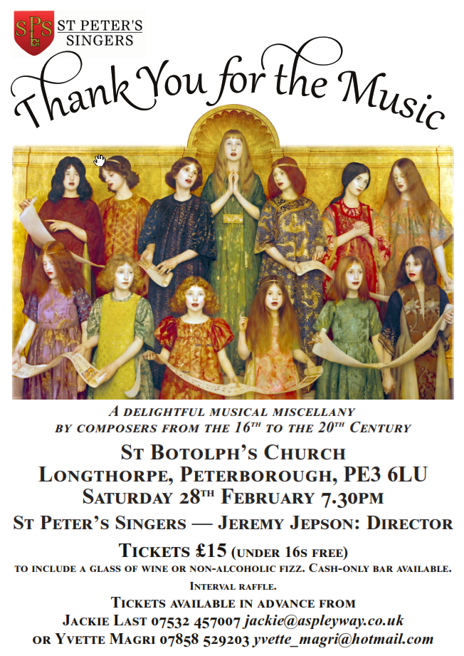 2026 Thank you for the Music Concert on 28th February